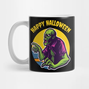Halloween Zombie Scream Horror Mug